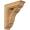Ekena Millwork Olympic Traditional Rough Sawn Bracket w/ Offset Brace, Western Red Cedar, 8"W x 24"D x 28"H BKT0806X24X28OLY01RWR - alternate 1